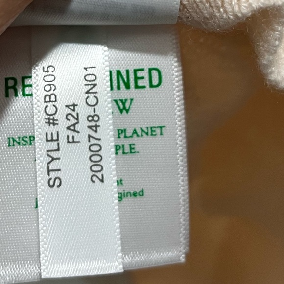 J crew Cashmere relaxed crewneck sweater heather muslin NEW $188 CB905 size XS - Picture 12 of 12